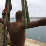 installing_artwork_uddenskulptur_2016_20_juni_7.jpg on Uddenskulptur Hunnebostrand, Sweden