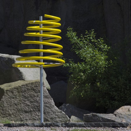 Yellow Spiral by Åsa Herrgård