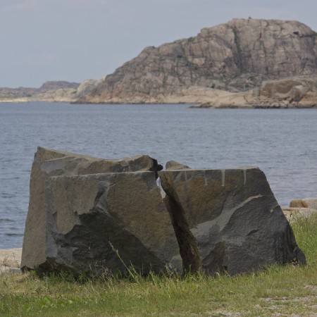 Landskap med sjö by Henjasaj N Koda